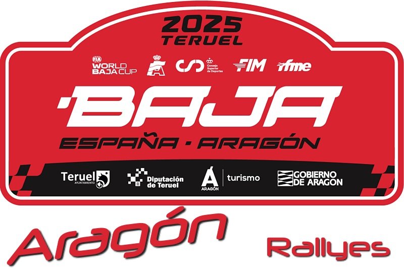 Logo Baja Aragon 2025